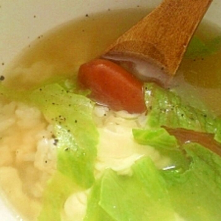 ズボラ流!洗い物なし!胃に優しい簡単リゾット